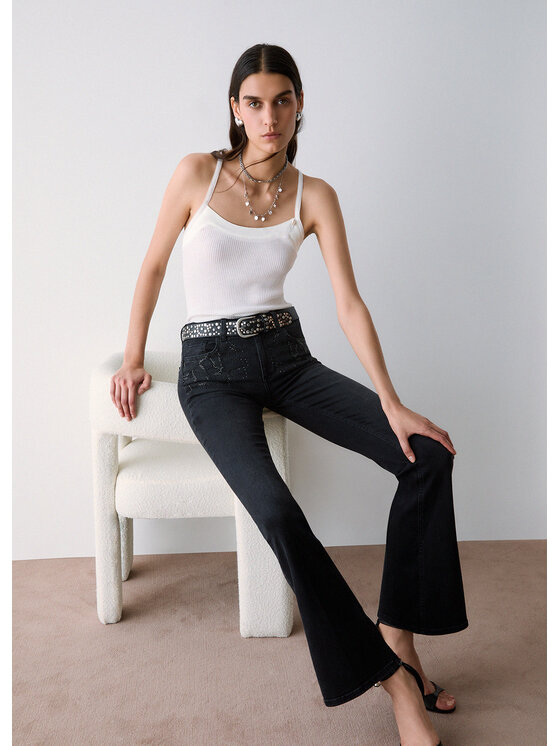 Liu Jo Liu Jo Jeansy UF6015D03058L505 Czarny Regular Fit