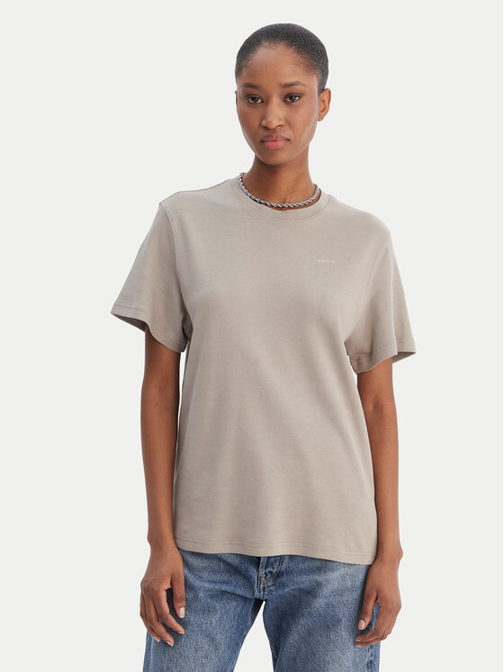 G-Star Raw G-Star Raw Póló D28730-D976 Bézs Regular Fit