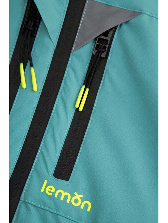 Lemon Explore Lemon Explore Kurtka przejściowa WL6152202OWB-011 Zielony Regular Fit