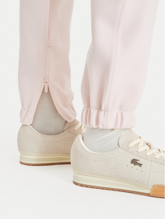 Lacoste Lacoste Spodnie dresowe XF5244 Różowy jasny Regular Fit
