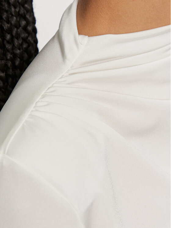 ACCESS FASHION ACCESS FASHION Blūze 44-2035-310 Balts Slim Fit