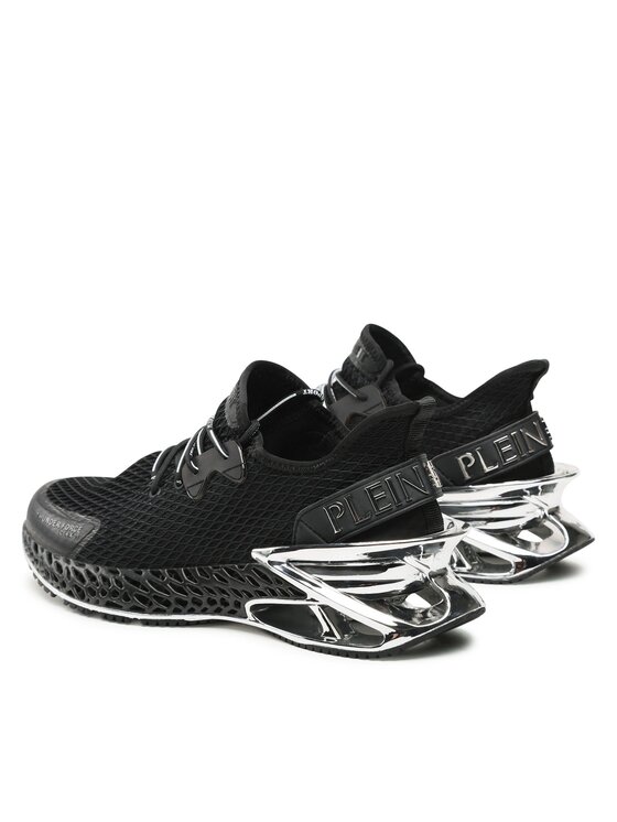 Plein Sport Plein Sport Sneakersy The Scratch FABS USC0335 PTE003N Černá