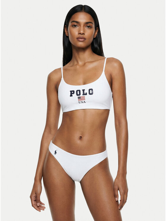 Polo Ralph Lauren Polo Ralph Lauren Spodní část bikin 21612538 Bílá