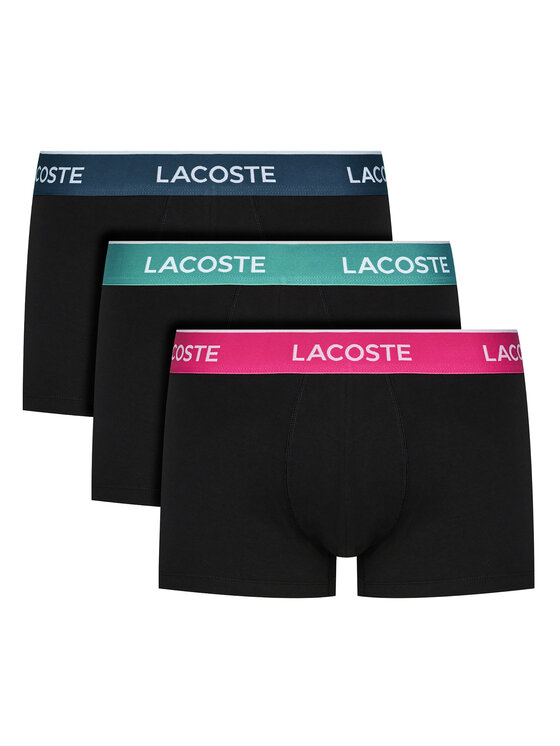 Lacoste Lacoste Set od 3 para bokserica 5H1297 Šarena