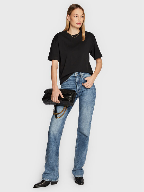 T-shirt Basic 10469 Nero Regular Fit