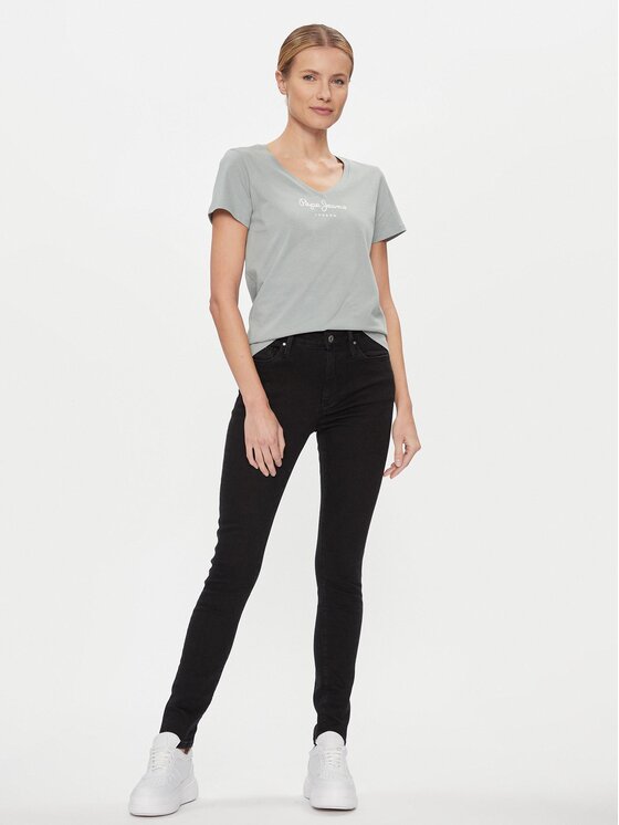 Pepe Jeans Pepe Jeans Jeansy PL204584XG6 Czarny Skinny Fit