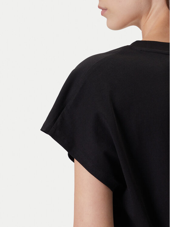 KARL LAGERFELD KARL LAGERFELD Bluza A4W17046 Črna Relaxed Fit
