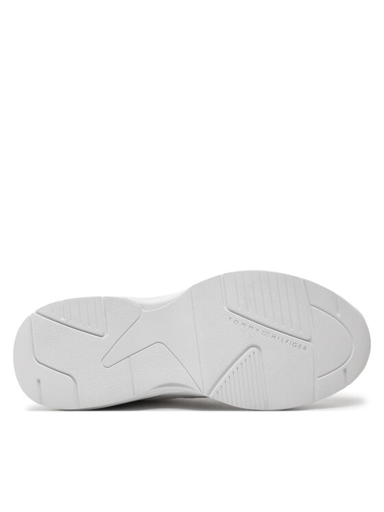 Tommy Hilfiger Tommy Hilfiger Snīkeri Hilfiger Chunky Runner FW0FW07996 Balts