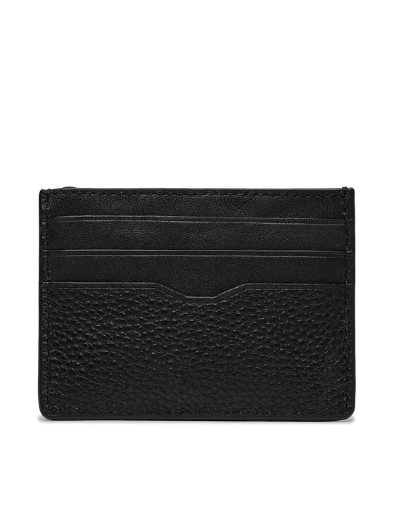 Tommy Hilfiger Tommy Hilfiger Etui pentru carduri Th Central Cc Holder AM0AM11858 Negru