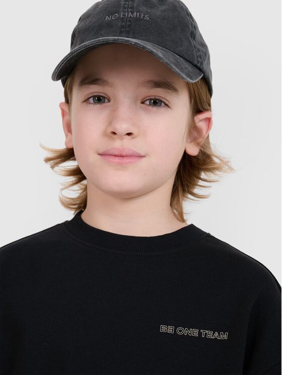 4F 4F Felpa 4FJWSS25TSWSM1713-20S Nero Oversize