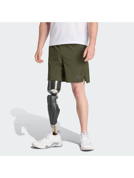 adidas Męskie Szorty sportowe, rozmiar XL, Zielone, 127283