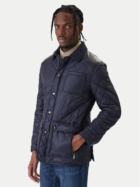 Milestone Geacă MSSantos 990474 60655 Bleumarin Regular Fit