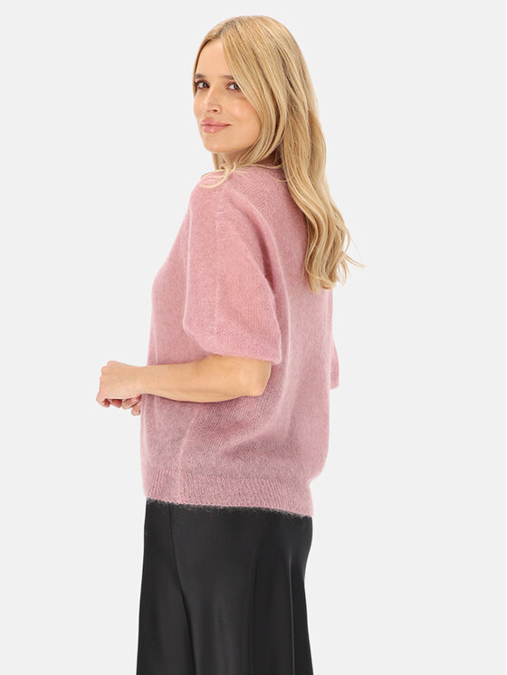 L’AF L’AF Sweter Era Różowy Regular Fit