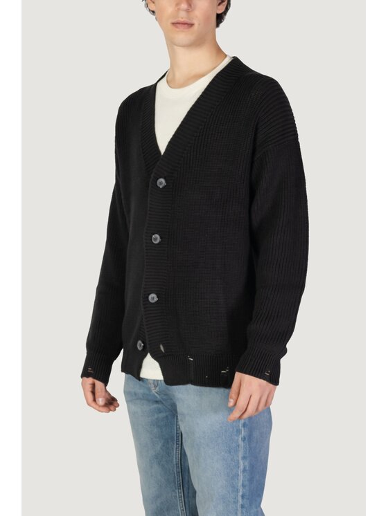 Underclub Underclub Cardigan 24IUC80171 Nero To Fit