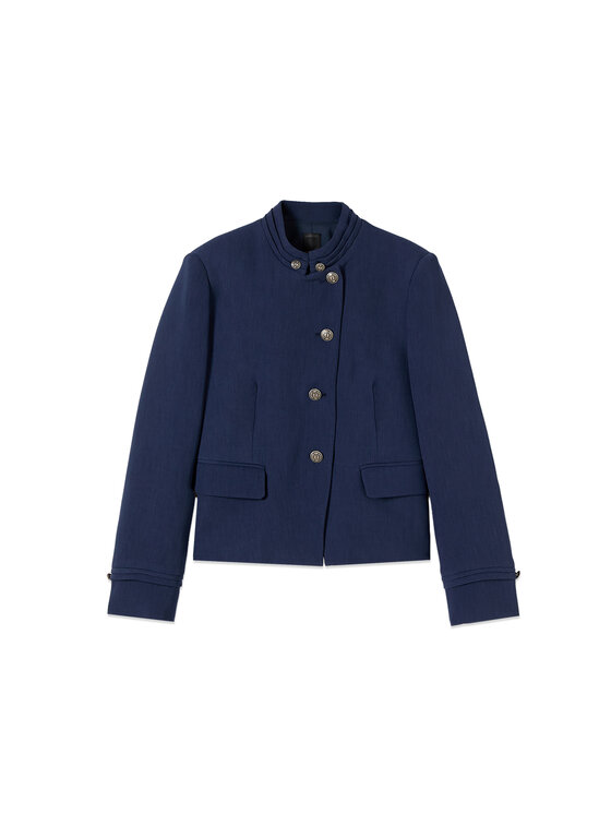 Oltre Oltre Giacca da abito Q102R004745N0Z4 Blu Slim Fit