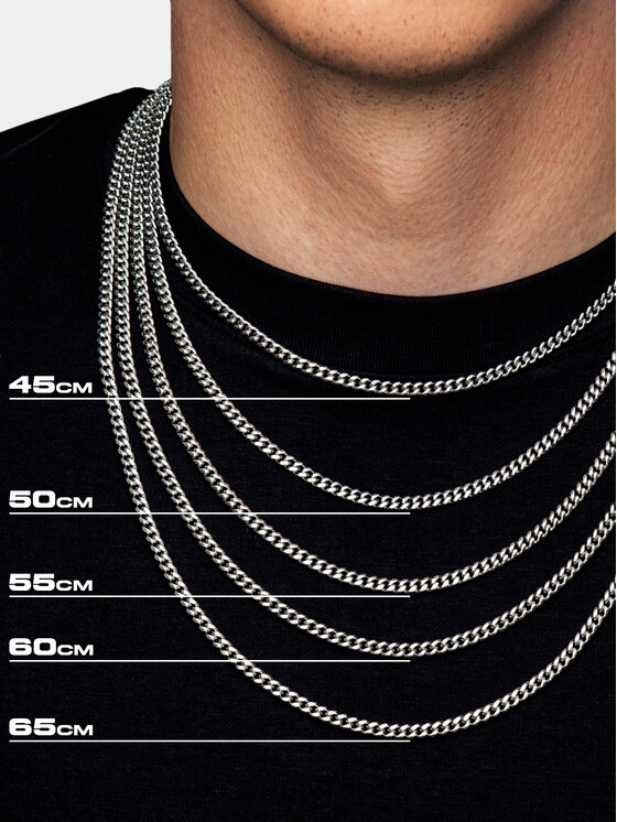 ICED STUFF ICED STUFF Lănțișor Miami Cuban Link Aur alb