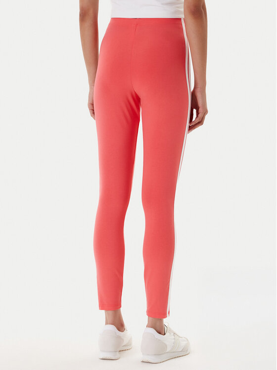 adidas adidas Legginsy Essentials 3-Stripes KE4389 Koralowy Slim Fit