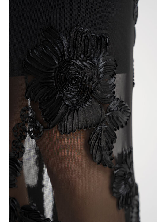 CLICK CLICK Φούστα 50-736 Μαύρο Fitted Fit