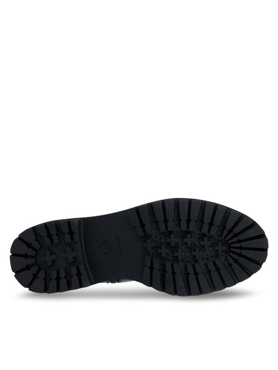 Geox Geox Jātnieku tipa zābaki D Iridea D04HRG 0BC43 C9999 Melns