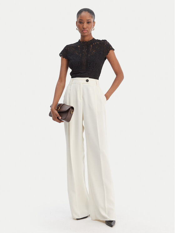 Morgan Morgan Bluză 261-DBODY Negru Slim Fit