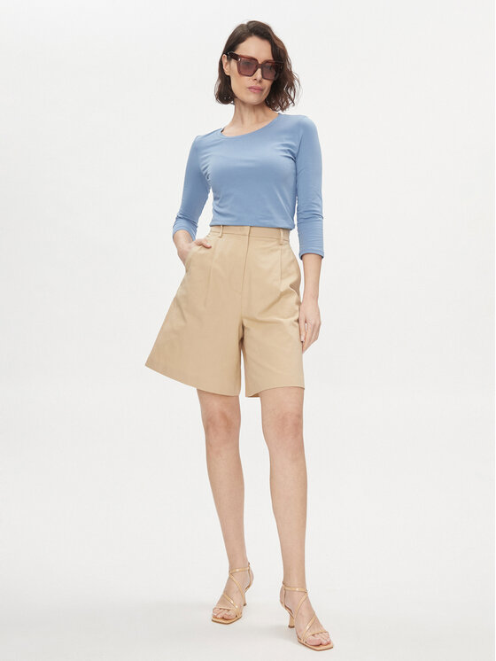Weekend Max Mara Weekend Max Mara Bluzka Multia 2415971031 Niebieski Regular Fit