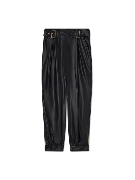 Motivi Motivi Spodnie materiałowe P304Q004906N033 Czarny Boy Fit