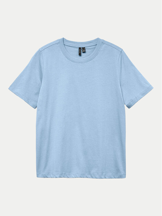 Vero Moda Vero Moda T-Shirt Paulina 10316991 Niebieski Regular Fit
