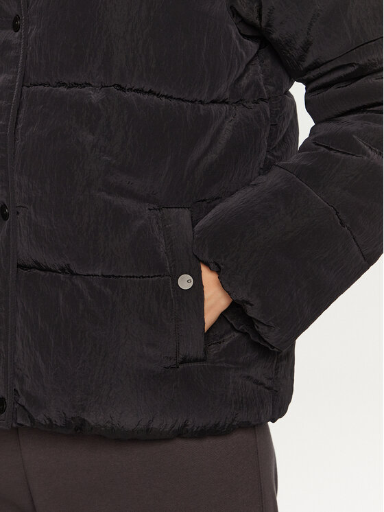 Champion Champion Μπουφάν χειμωνιάτικο 117574 Μαύρο Custom Fit