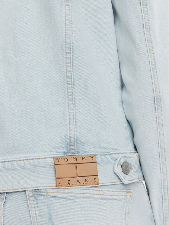 Tommy Jeans Tommy Jeans Farmer kabát Vivianne DW0DW17659 Kék Slim Fit