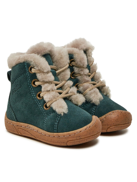 Froddo Froddo Gležnjače Minni Suede Laces G2110140-5 M Tamno zelena