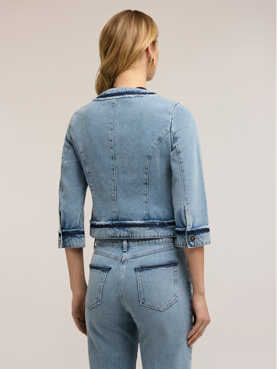 Motivi Motivi Giacca di transizione R409Q001156N004 Turchese Regular Fit