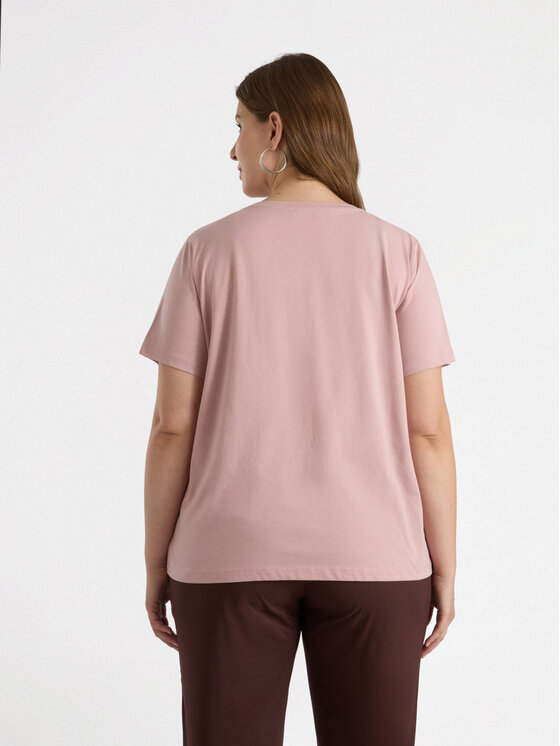 Fiorella Rubino Fiorella Rubino T-shirt G031L008632N006 Rosa Regular Fit