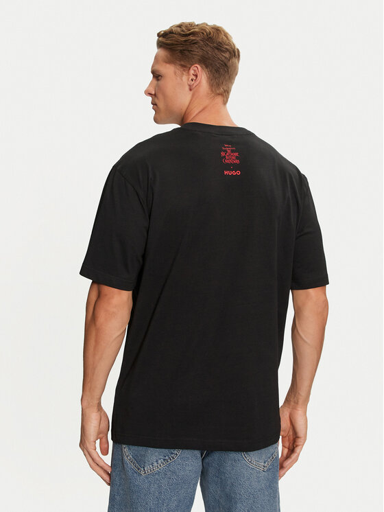 HUGO HUGO Тишърт DISNEY Dightmare 50537986 Черен Relaxed Fit