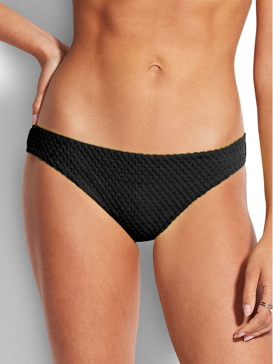 Seafolly Seafolly Spodní část bikin 40054-929 Černá