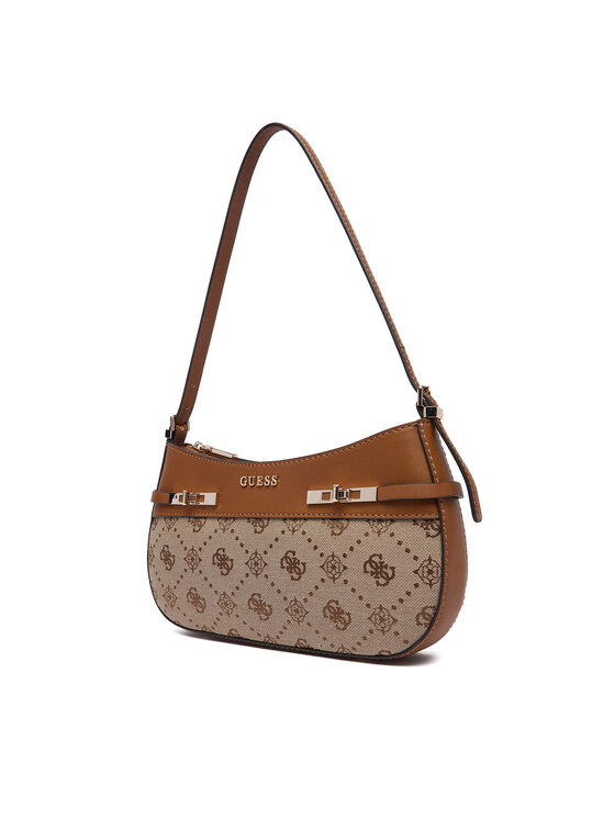 Guess Guess Дамска чанта Melinda HWJP99 02170 Кафяв