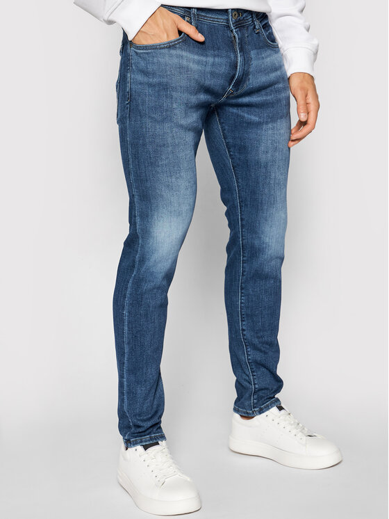 Pepe Jeans Jeans Stanley PM201705 Blu scuro Slim Fit • Modivo.it