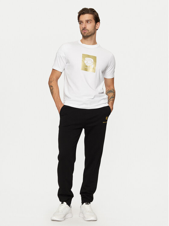 KARL LAGERFELD KARL LAGERFELD T-shirt 755460 551235 Bijela Regular Fit