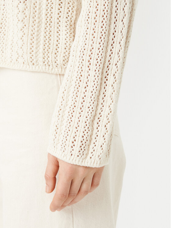 Pieces Pieces Strickjacke Nuka 17155170 Beige Regular Fit