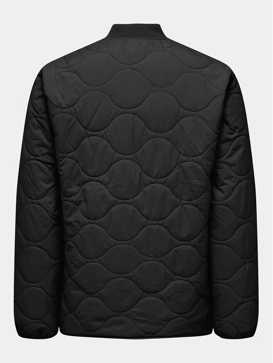 Only & Sons Only & Sons Μπουφάν μεταβατικό Art. 22027456 Μαύρο Regular Fit