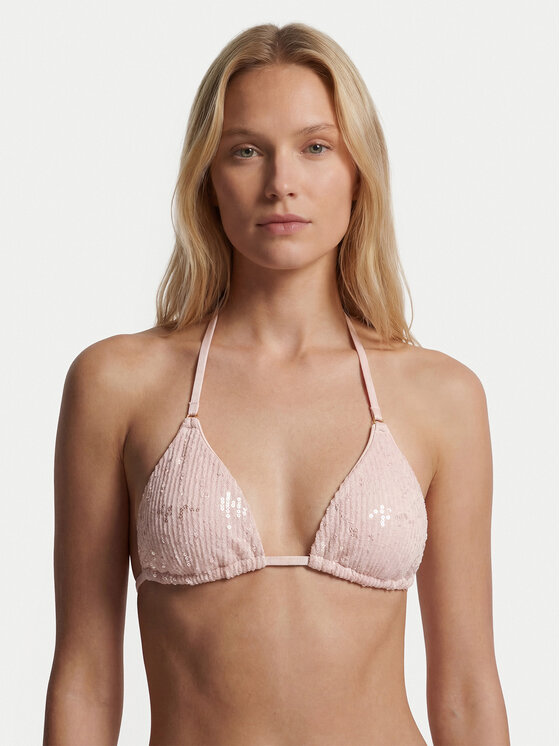 Guess Guess Gornji del bikini E6GJ07 KBMV0 Svetlo rožnata