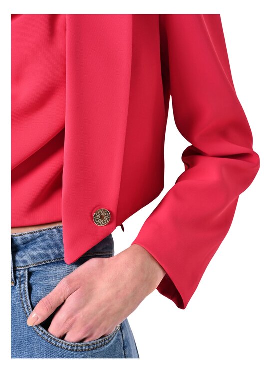 Rinascimento Rinascimento Giacca da donna Giacca cropped Rosa Regular Fit