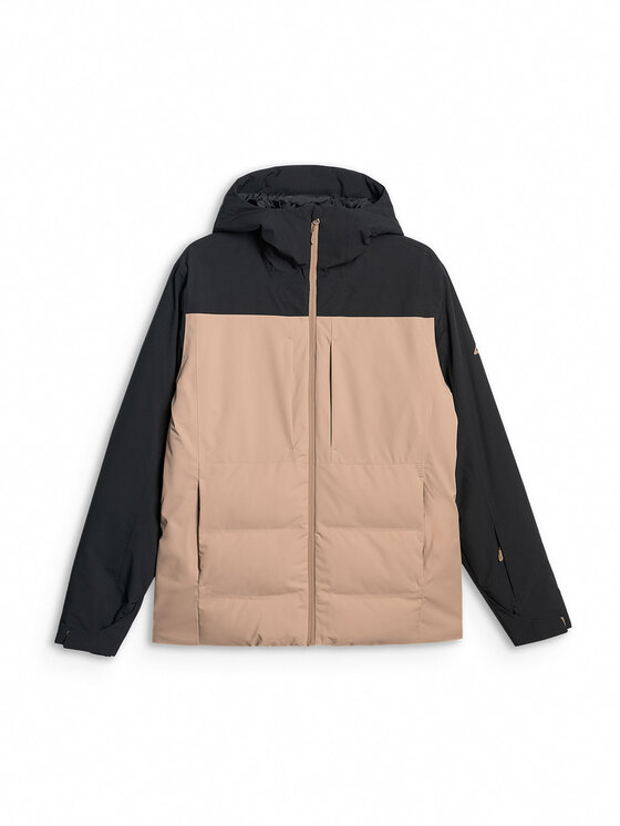 4F 4F Kurtka narciarska SKIWEAR Beżowy Regular Fit