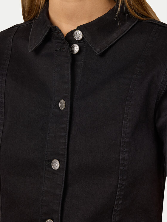 Noisy May Noisy May Džinsinė suknelė Nisa 27032980 Juoda Slim Fit