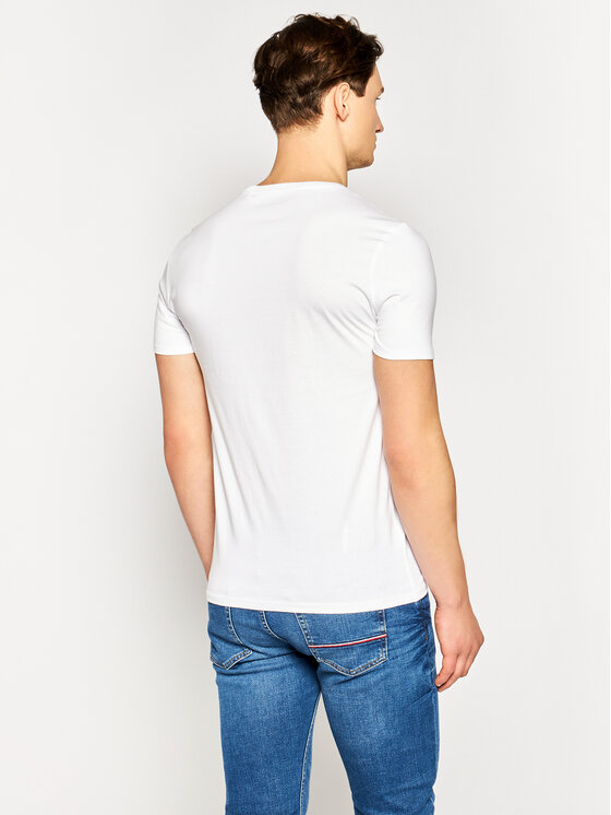 Guess Guess T-shirt Gbc Emblem Tee M0GI46 K8HM0 Bijela Slim Fit