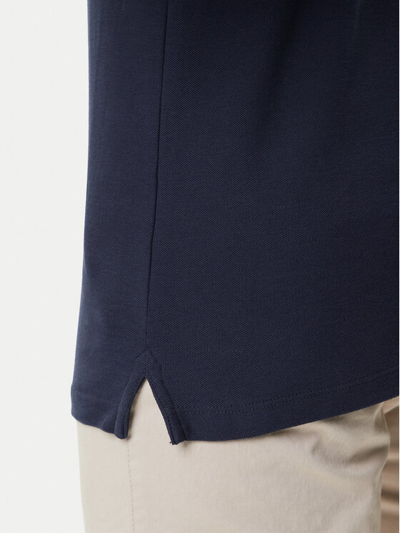 Mustang Mustang Polo Pierre 1016880 Tamnoplava Slim Fit