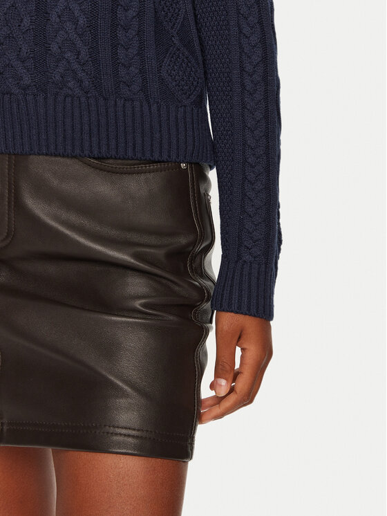 Guess Jeans Guess Jeans Пуловер W4BR13 Z3HN2 Тъмносин Regular Fit