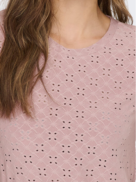 JDY JDY Marškinėliai 15158450 Violetinė Regular Fit