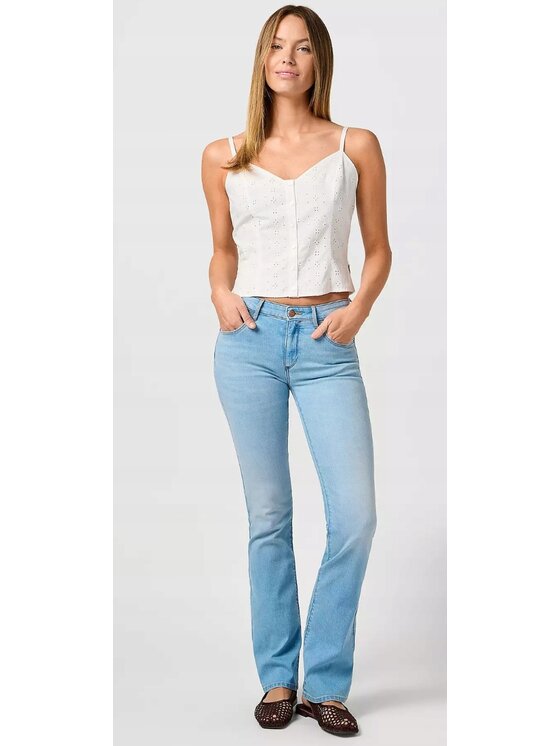 Wrangler Wrangler Jeansy Bootcut 625 Niebieski Bootcut Fit