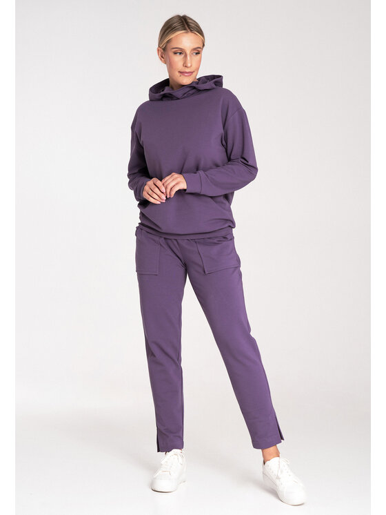 FIGL FIGLFIGL Felpa M1034 Viola Regular Fit