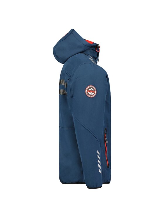 Geographical Norway Geographical Norway Kurtka softshell WY2001H/GN/Navy / Red Granatowy Regular Fit